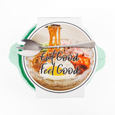 وعاء ثلج مع شوكة - مثالي للناعمات